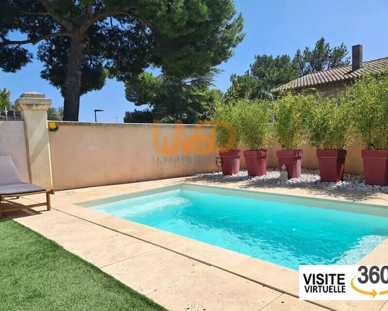Maison Plain Pied, Piscine, Exposition SUD, Sans VIS A VIS, AU Calme - 8d05e376-4a40-47b7-a5e9-abd4fe85d4c8