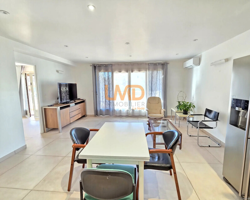 Appartement rénové proche centre ville et port - T4 avec balcon -terrasse