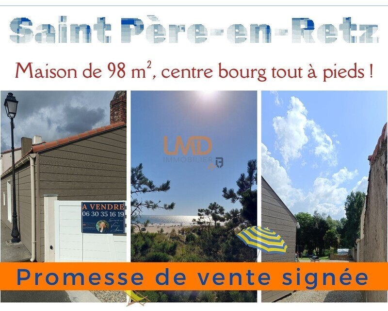 Maison centre bourg, très proche commodités - Rousseau promesse signée 7.7.25