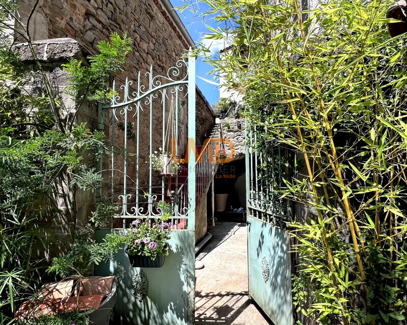 Ardèche SUD: Charmante maison de village en pierre avec terrasse - Ia generated 1782832492