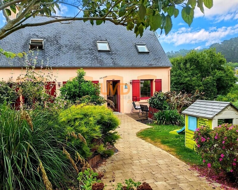 Maison familiale rénovée à 600 m de la plage – St Michel en grève  - st-michel-en-greve-exterieur