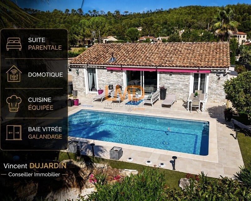 Taradeau: maison T4 + bureau sur 700m2 avec piscine - A2e7f53a-8131-4117-919e-d88220729464 1 201 a