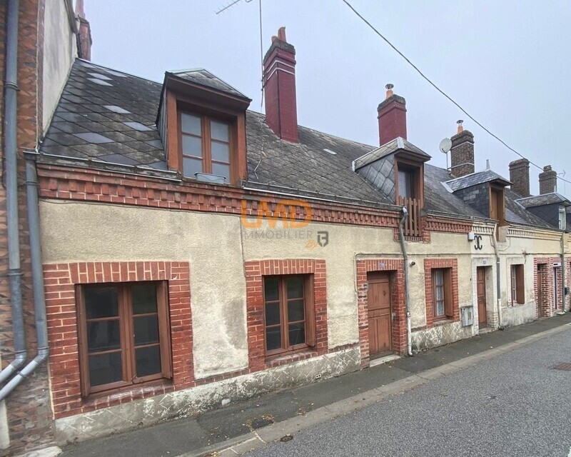 Ensemble immobilier- Deux maisons - Mondoubleau- 20 min gare TGV - Facade