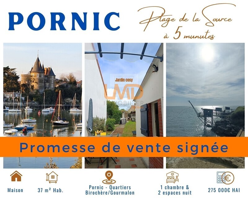 Charmante maison - Quartier La Birochère - Gourmalon - Promesse signée