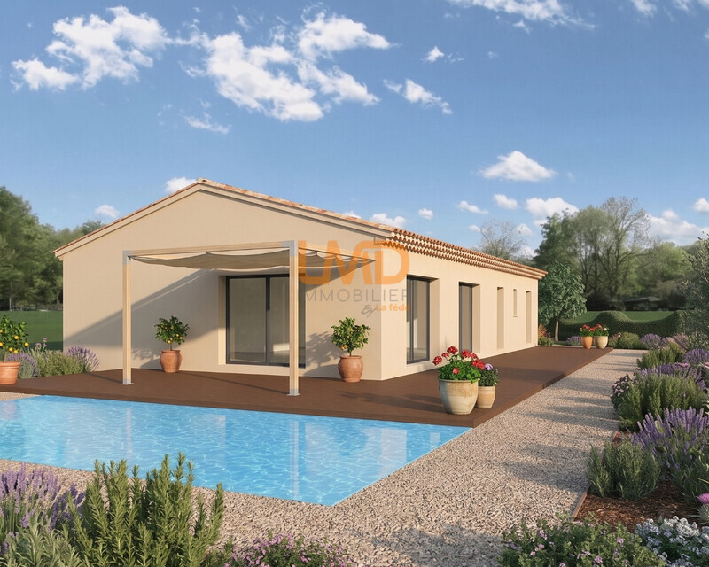 Terrain constructible proche village - Façade ouest