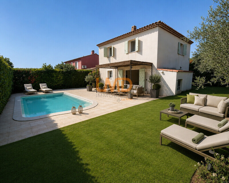 Vente Villa T6 Les Olives - Marseille 13è - Villa avec piscine 13013