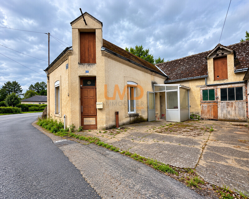Mondoubleau - 2 chambres- garage - 20 min TGV - 20 min Vendôme  - Facade 2