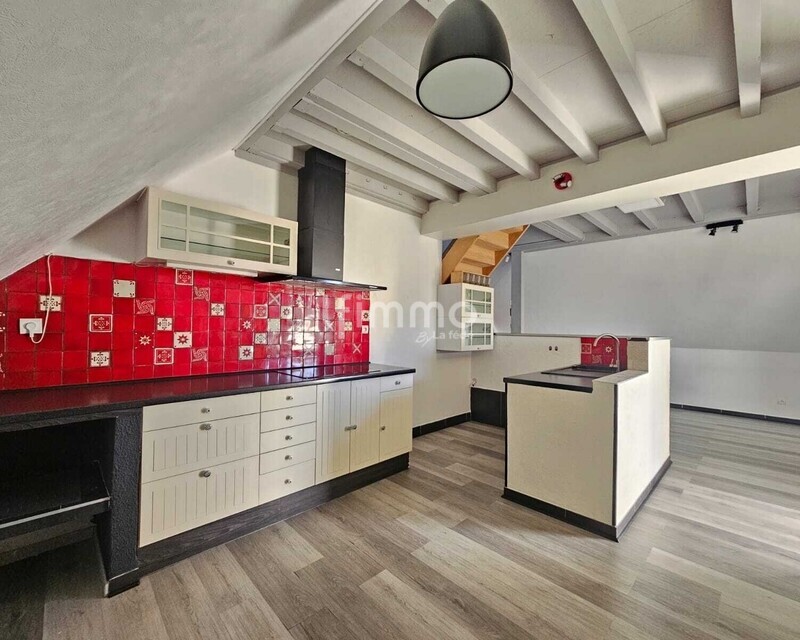 Appartement F3 avec terrasse en attique - Cuisine 