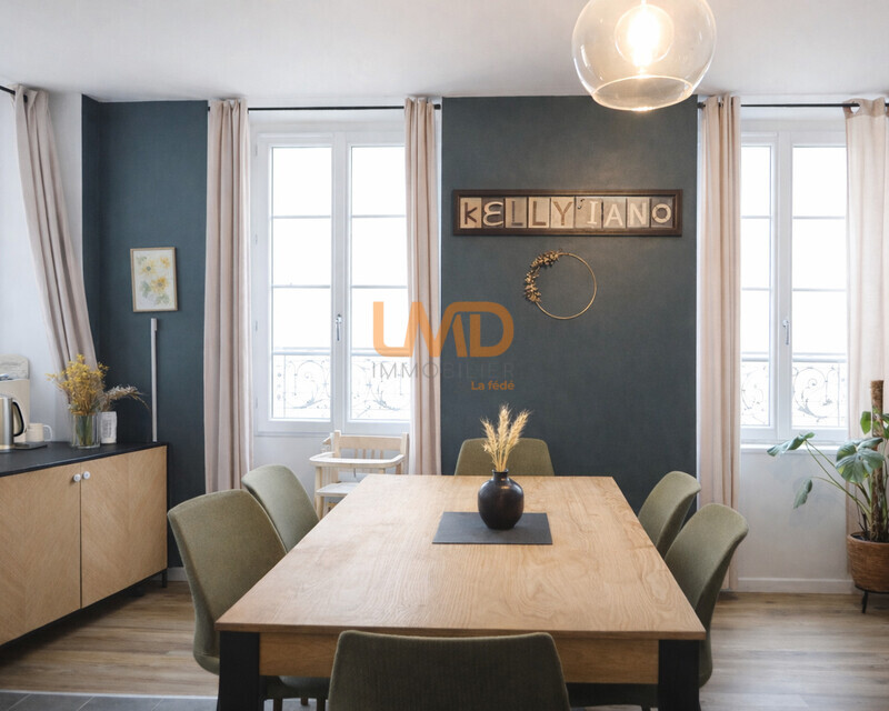 Baisse de prix ! Immeuble de rapport avec 7,90 % de rentabilité brute - T4 de 95 m²