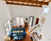 Maison familiale avec vue mer aux Portes-en-Ré - Salon lumineux en double hauteur