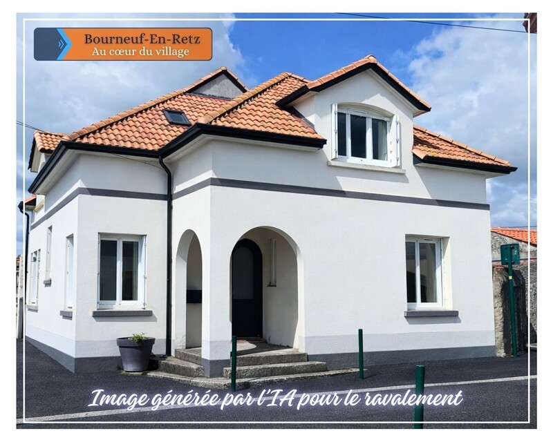 Maison familiale à Bourgneuf-en-Retz  - IA pour le ravalement - Maison bourgneuf-en-retz  1 