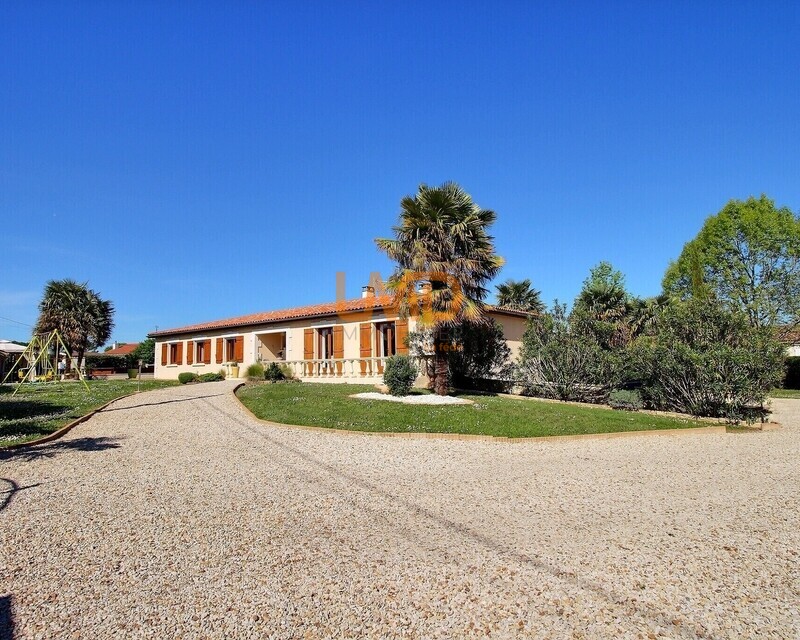 Maison 5 chambres, piscine et double garage sur terrain 3000 m2  - Exposio 133872695