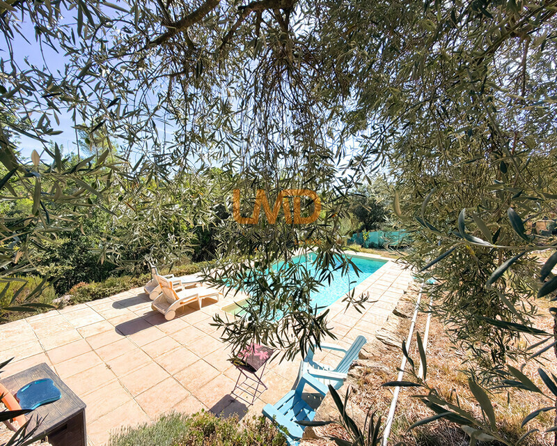 Flayosc – Maison de plain-pied avec piscine, vue dégagée - Img 2989-fotor-2026091416737