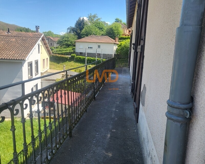 Appartement  82m2, garage 60m2 , caves privatives,  terrain à partager - Balcon vue 2