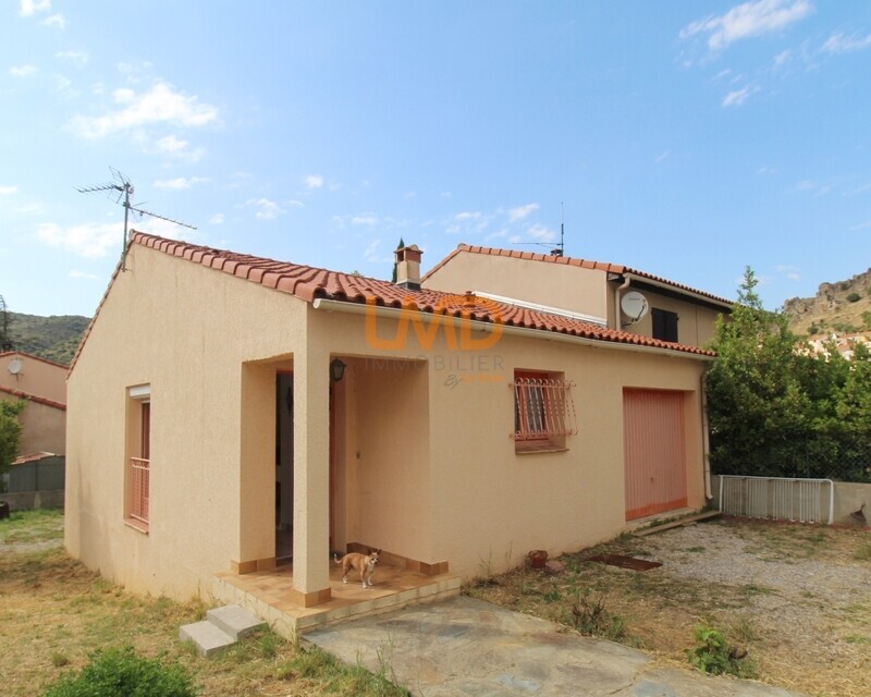 Villa plain pied avec jardin plus garage. - 1000052908