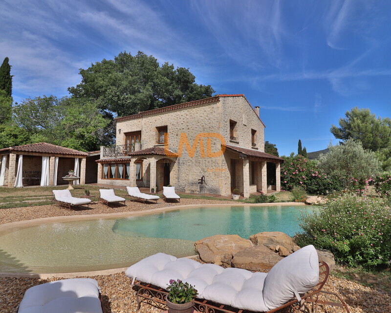 Maison de charme 4 chambres Grand Terrain Piscine Calme Plein Sud - Img 4904