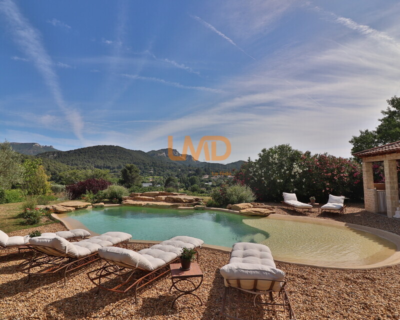Maison de charme 4 chambres Terrain 2000m2 Piscine Calme Plein Sud - Img 4887