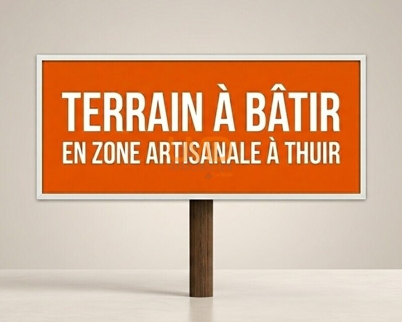 Terrain à bâtir 717 m2 zone artisanale  - E0f32ed7-94eb-4bf5-bfbd-605b6667ebe0