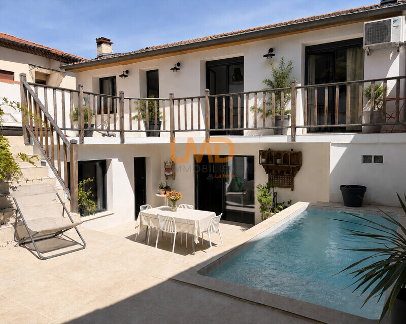 Maison de ville Croix de Fer, piscine, garage - Terrasse