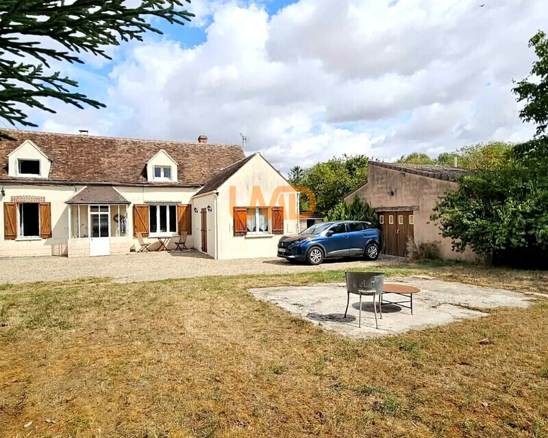 Bray-sur-Seine, maison 5 pièces  avec dépendances sur 925 m² clos - Façade 2 ret