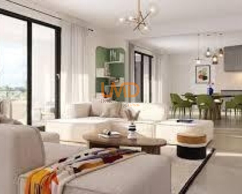  Aix-Sud T3 Neuf Standing 76 m² +parking - 571 000 € T.T.C - Séjour-salon-coin-cuisine