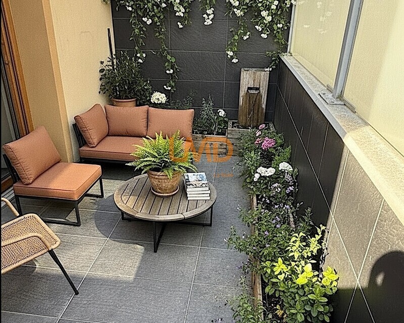 Duplex Terrasse Grand Paris petite résidence récente - Terrasse 1