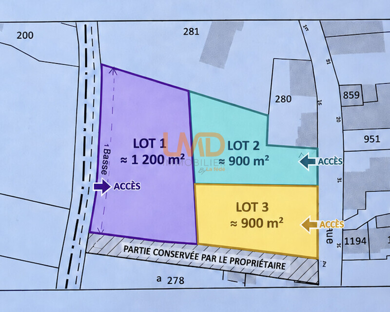Villeneuve-la-Comtesse – Terrains constructibles de 900 à 1 200 m² - Capture d écran 2026-09-14 à 19.23.48