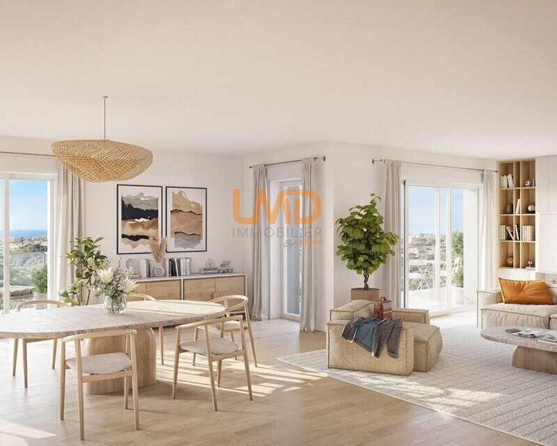 Nice (Bellet) superbe T3 avec jardin xxl et 2 garages 609 900 € - Séjour