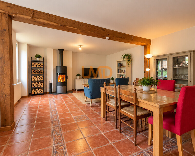 Longere - 4 chambres - 35 min Blois - 18 min Vendôme  - Salle a manger